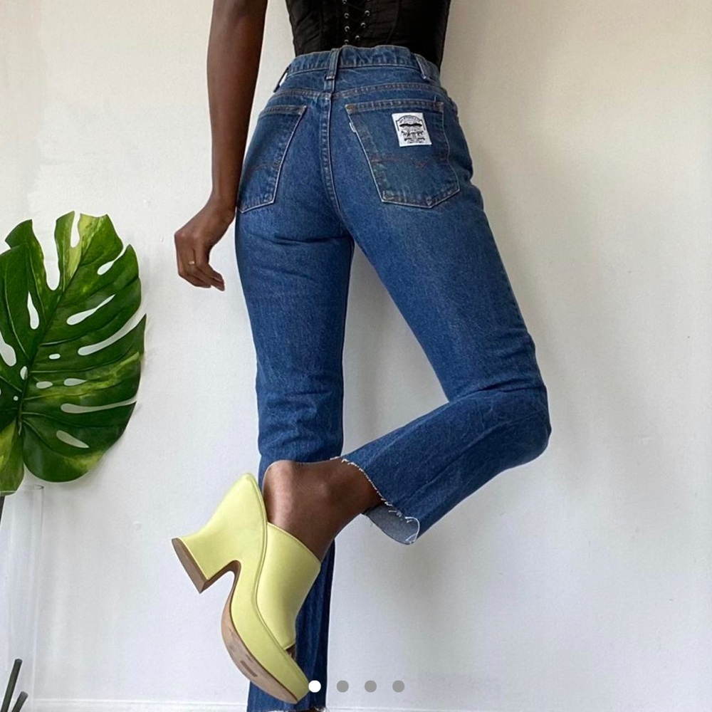 vintage 1960s white label Levis